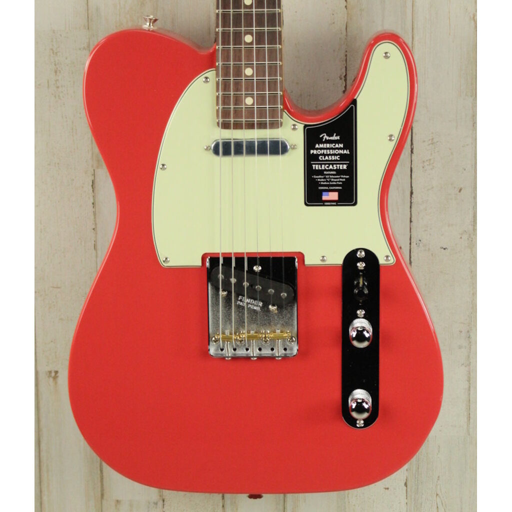 Fender DEMO Fender American Professional Classic Telecaster - Faded Dakota Red (218)