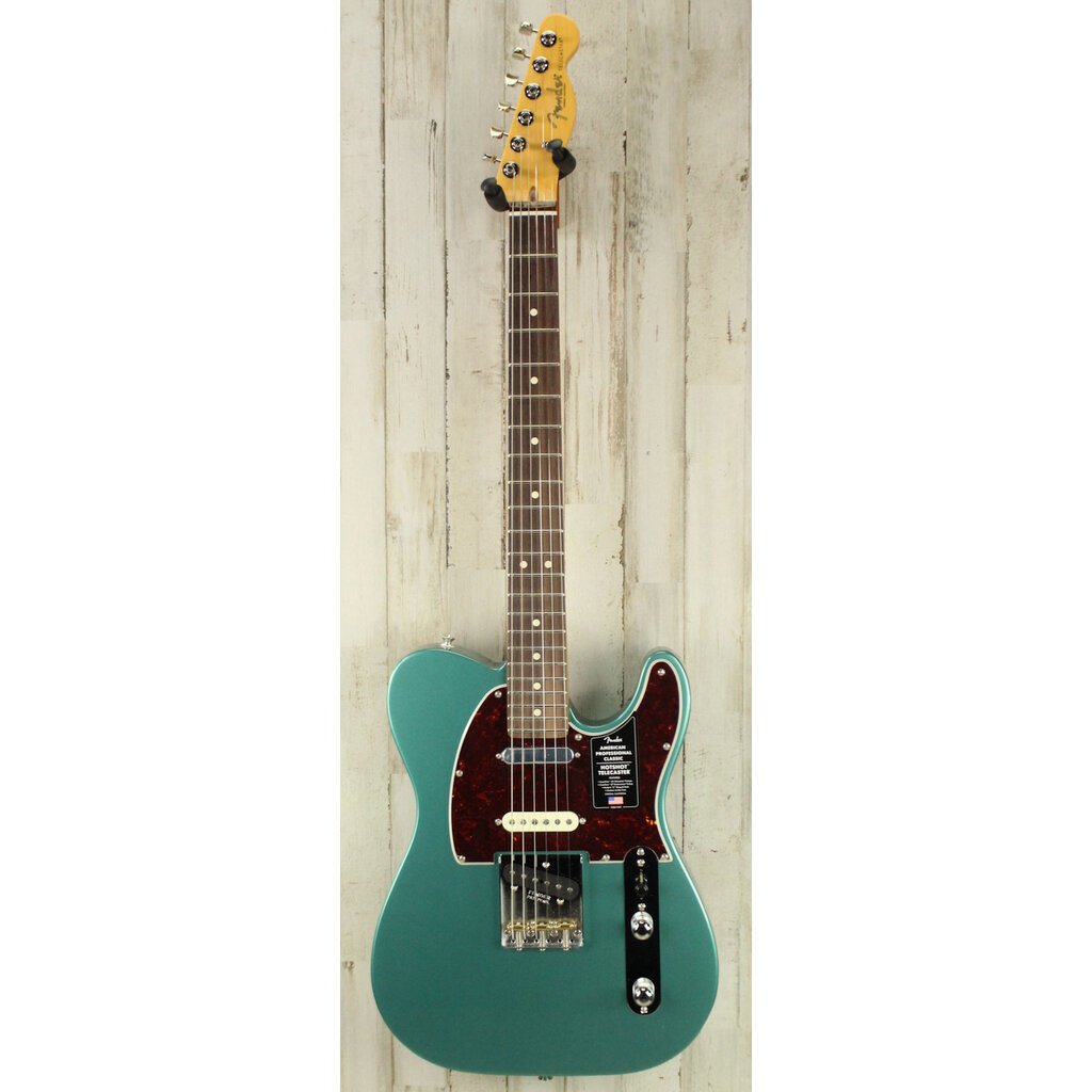 Fender DEMO Fender American Professional Classic Hotshot Telecaster - Faded Sherwood Green Metallic (279)