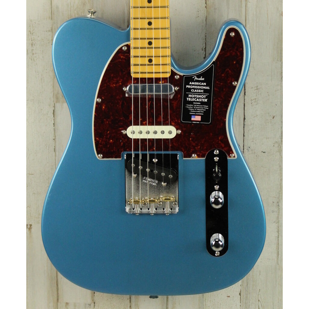 Fender DEMO Fender American Professional Classic Hotshot Telecaster - Faded Lake Placid Blue (681)