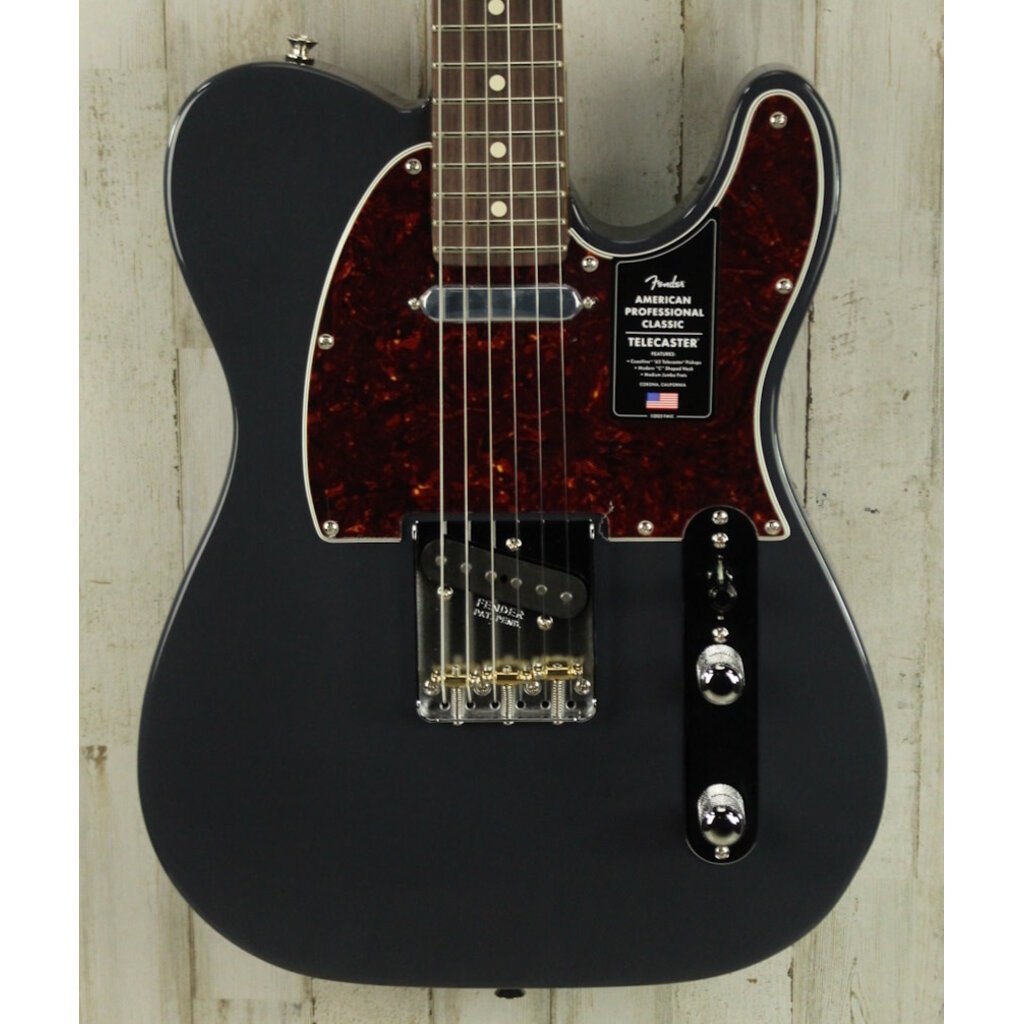 Fender DEMO Fender American Professional Classic Telecaster - Faded Black (422)
