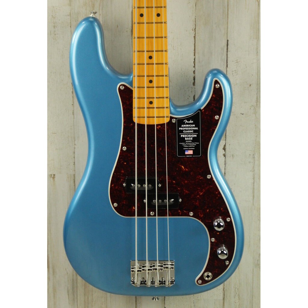Fender DEMO Fender American Professional Classic Precision Bass - Faded Lake Placid Blue (883)
