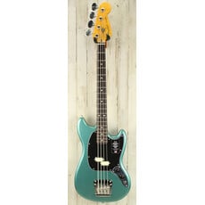 Fender DEMO Fender American Professional Classic Mustang Bass - Faded Sherwood Green Metallic (648)