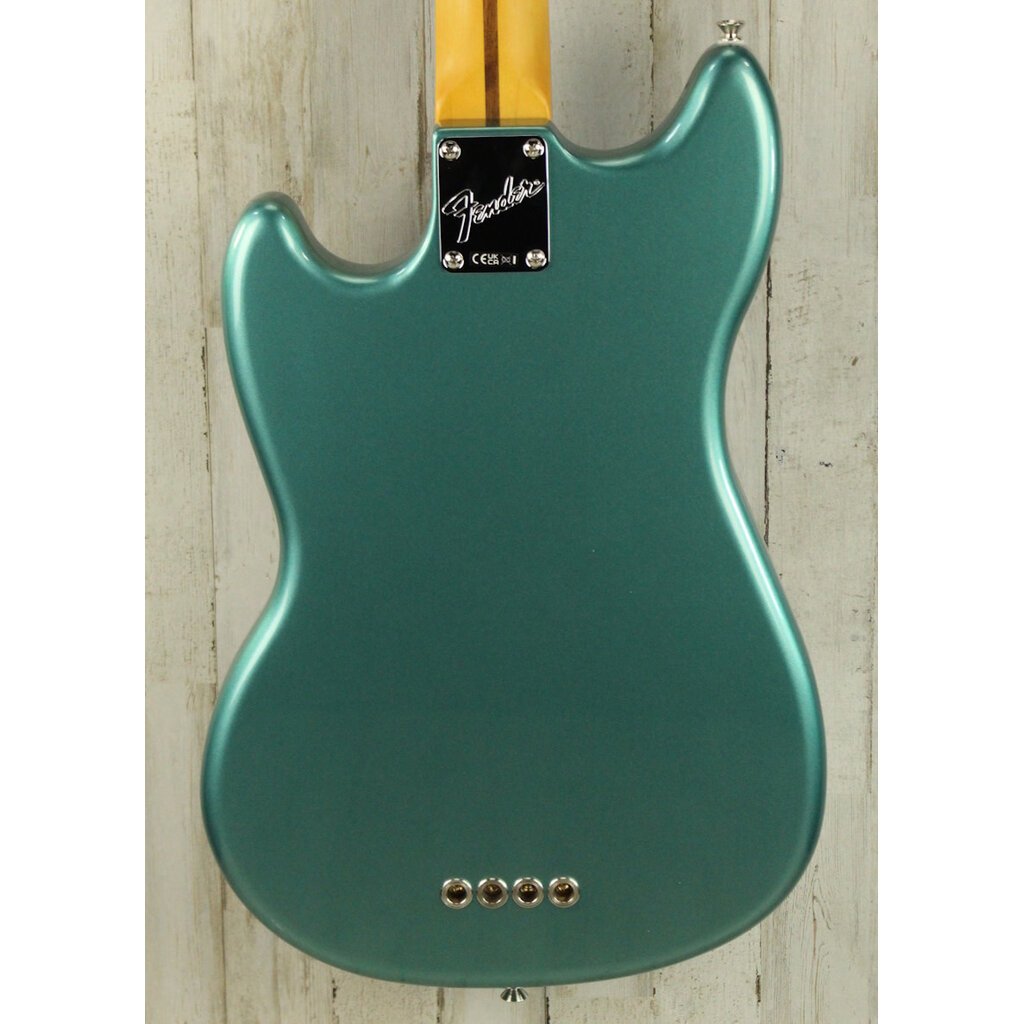 Fender DEMO Fender American Professional Classic Mustang Bass - Faded Sherwood Green Metallic (648)