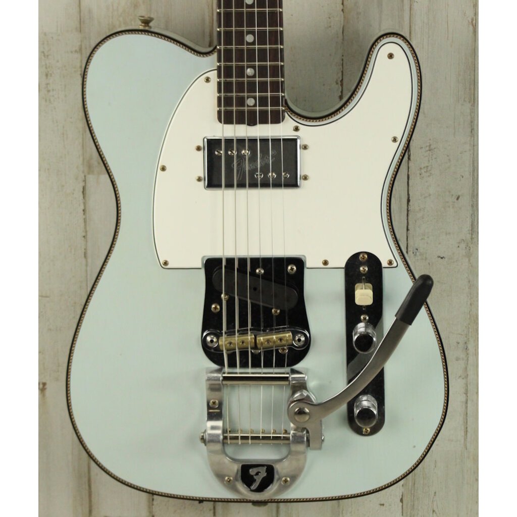 Fender NEW Fender Limited Edition CuNiFe Bigsby Tele Custom Journeyman Relic - Aged Sonic Blue (274)