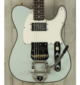 Fender NEW Fender Custom Shop Limited Edition CuNiFe Bigsby Tele Custom Journeyman Relic - Aged Sonic Blue (274)