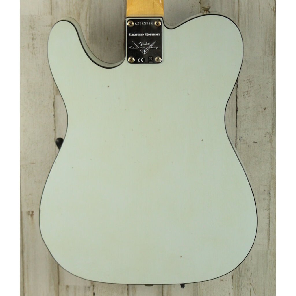 Fender NEW Fender Limited Edition CuNiFe Bigsby Tele Custom Journeyman Relic - Aged Sonic Blue (274)