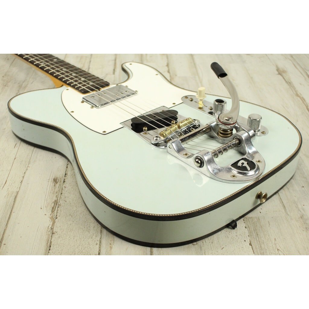 Fender NEW Fender Limited Edition CuNiFe Bigsby Tele Custom Journeyman Relic - Aged Sonic Blue (274)
