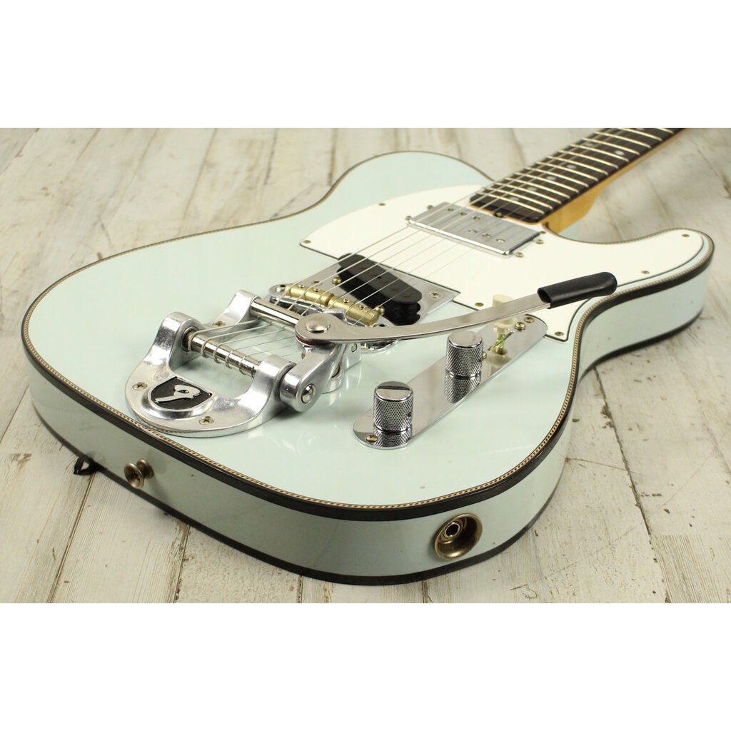 Fender NEW Fender Limited Edition CuNiFe Bigsby Tele Custom Journeyman Relic - Aged Sonic Blue (274)