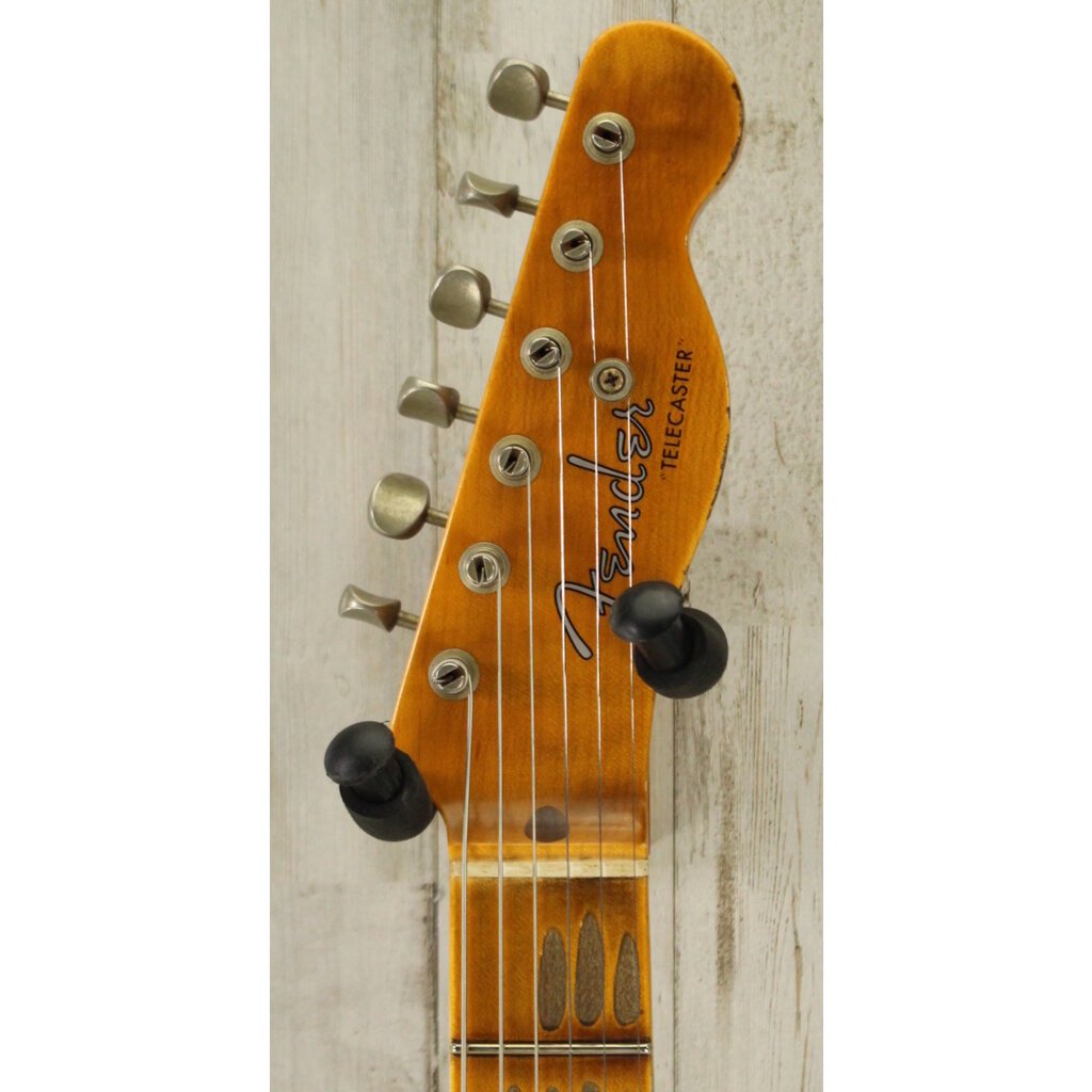 Fender NEW Fender CuNiFe Blackguard Bigsby Tele Heavy Relic - Dirty White Blonde (039)