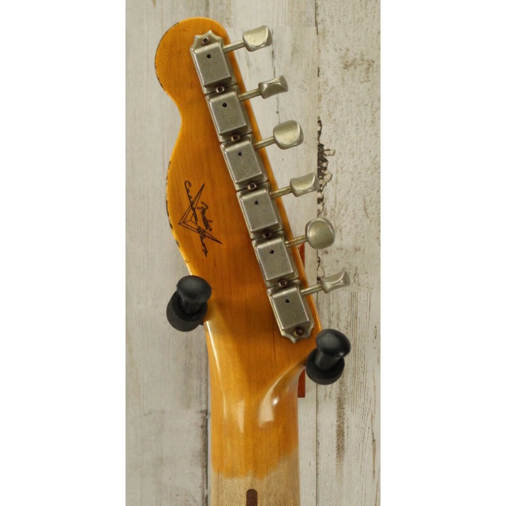 Fender NEW Fender CuNiFe Blackguard Bigsby Tele Heavy Relic - Dirty White Blonde (039)