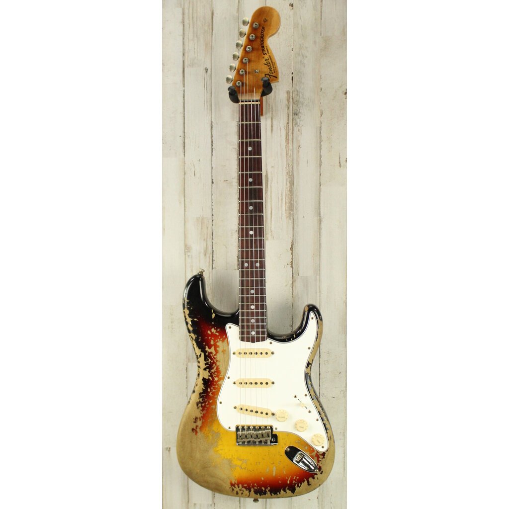 Fender NEW Fender 2025 Strat Pro Super Heavy Relic - 3-Color Sunburst (563)