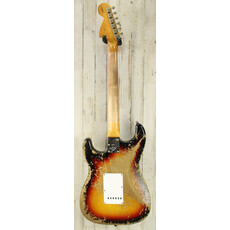Fender NEW Fender 2025 Strat Pro Super Heavy Relic - 3-Color Sunburst (563)