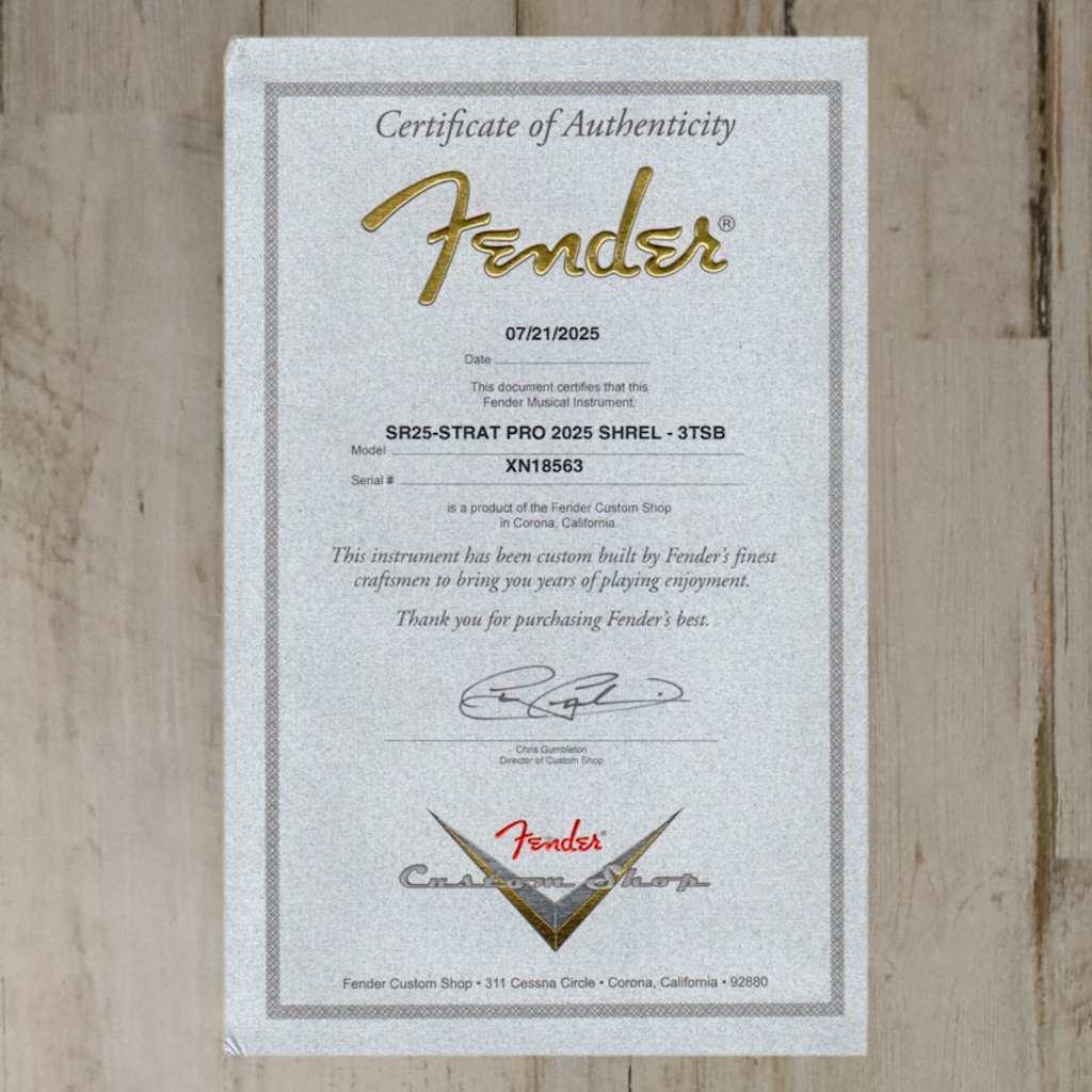 Fender NEW Fender 2025 Strat Pro Super Heavy Relic - 3-Color Sunburst (563)