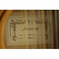 Alvarez USED Alvarez AJ80CE-12 (840)