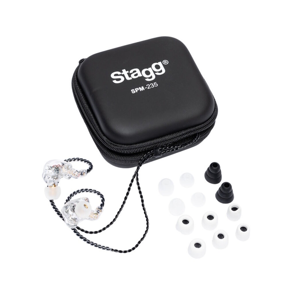 Stagg NEW Stagg SPM-235 TR High-Resolution Sound-Isolating In-Ear Monitors