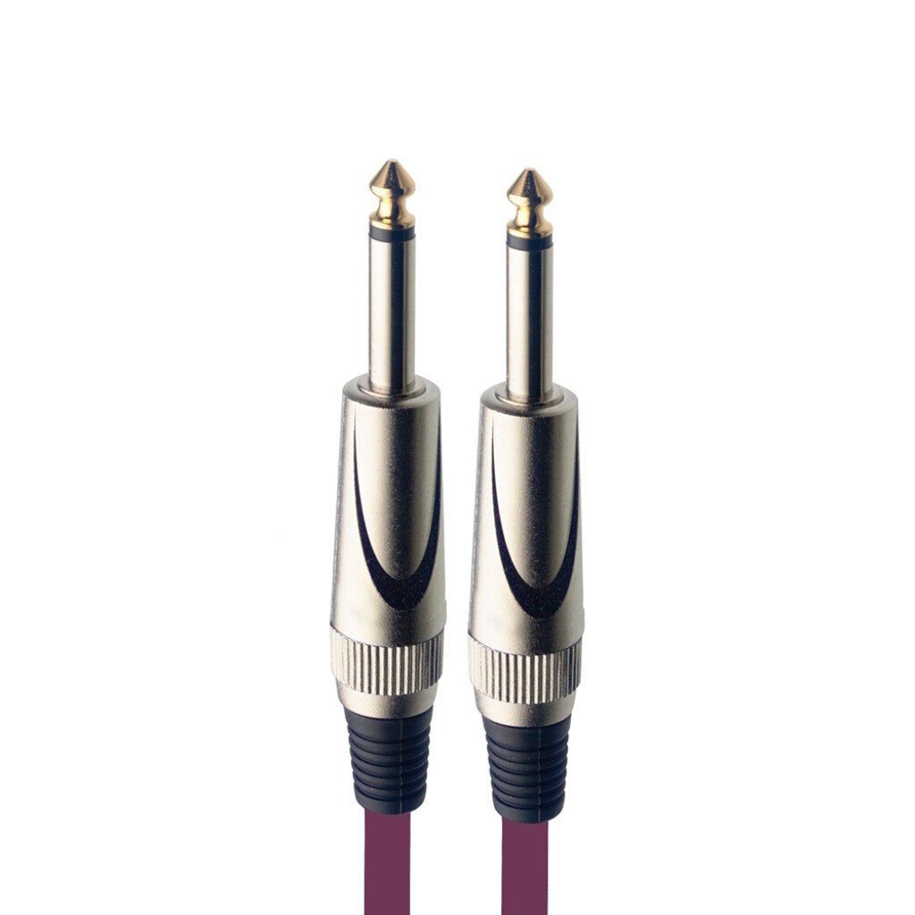 Stagg NEW Stagg SGC3DL Instrument Cable With Deluxe Ends - Purple - 10'