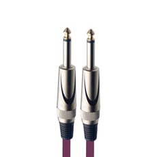Stagg NEW Stagg SGC3DL Instrument Cable With Deluxe Ends - Purple - 10'
