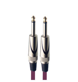 Stagg NEW Stagg SGC3DL Instrument Cable With Deluxe Ends - Purple - 10'