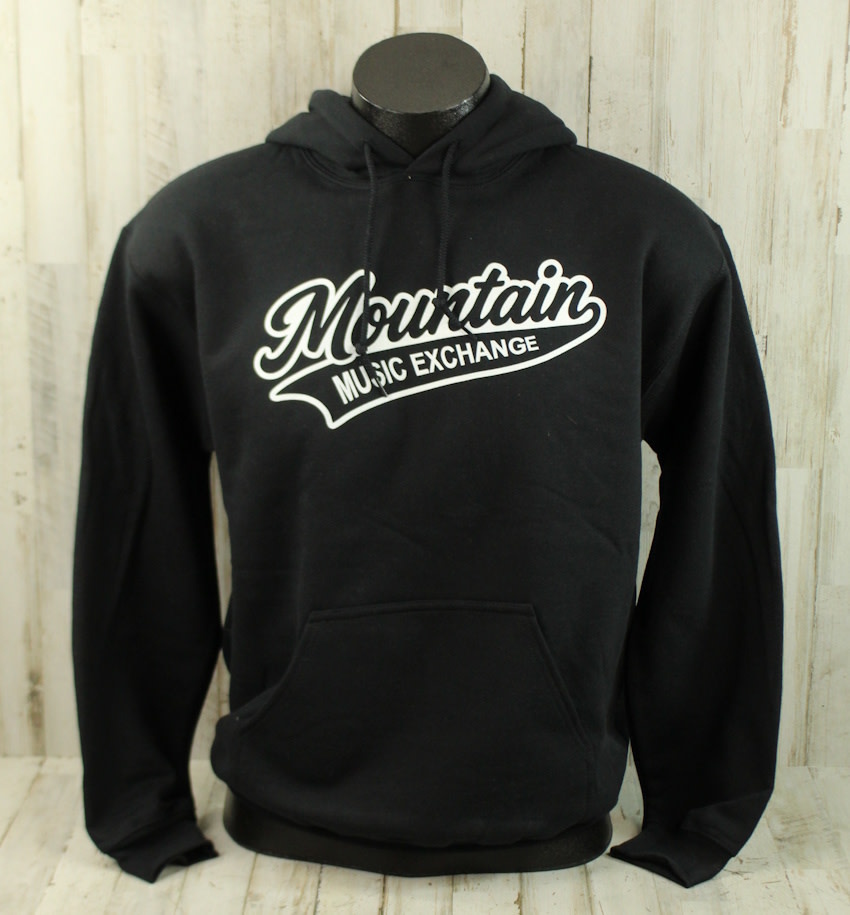 ミュージシャン GENERATIONS MOE Logo Hoodie Black MME Pullover Hoodie Baseball Logo Black - Mountain Music Exchange