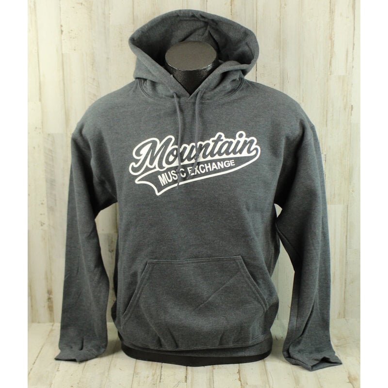MME NEW MME Baseball Logo Pullover Hoodie - Dark Heather Grey