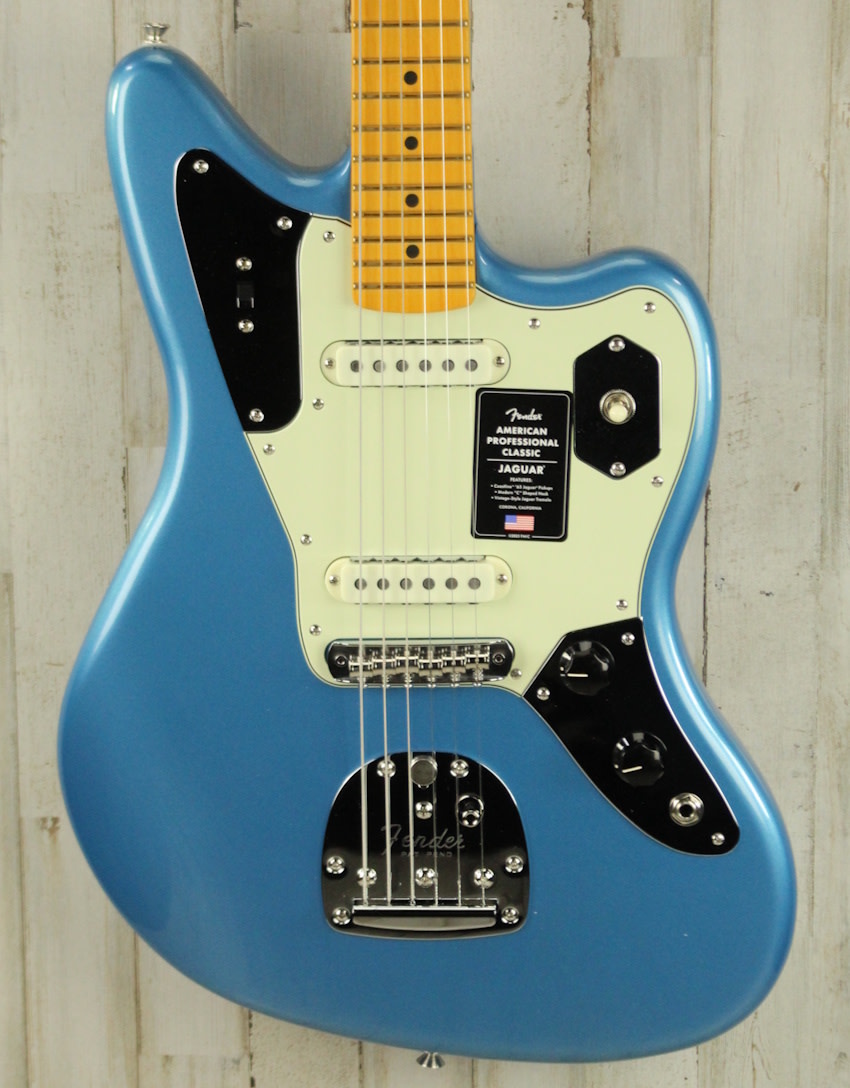 DEMO Fender American Professional Classic Jaguar - Faded Lake
