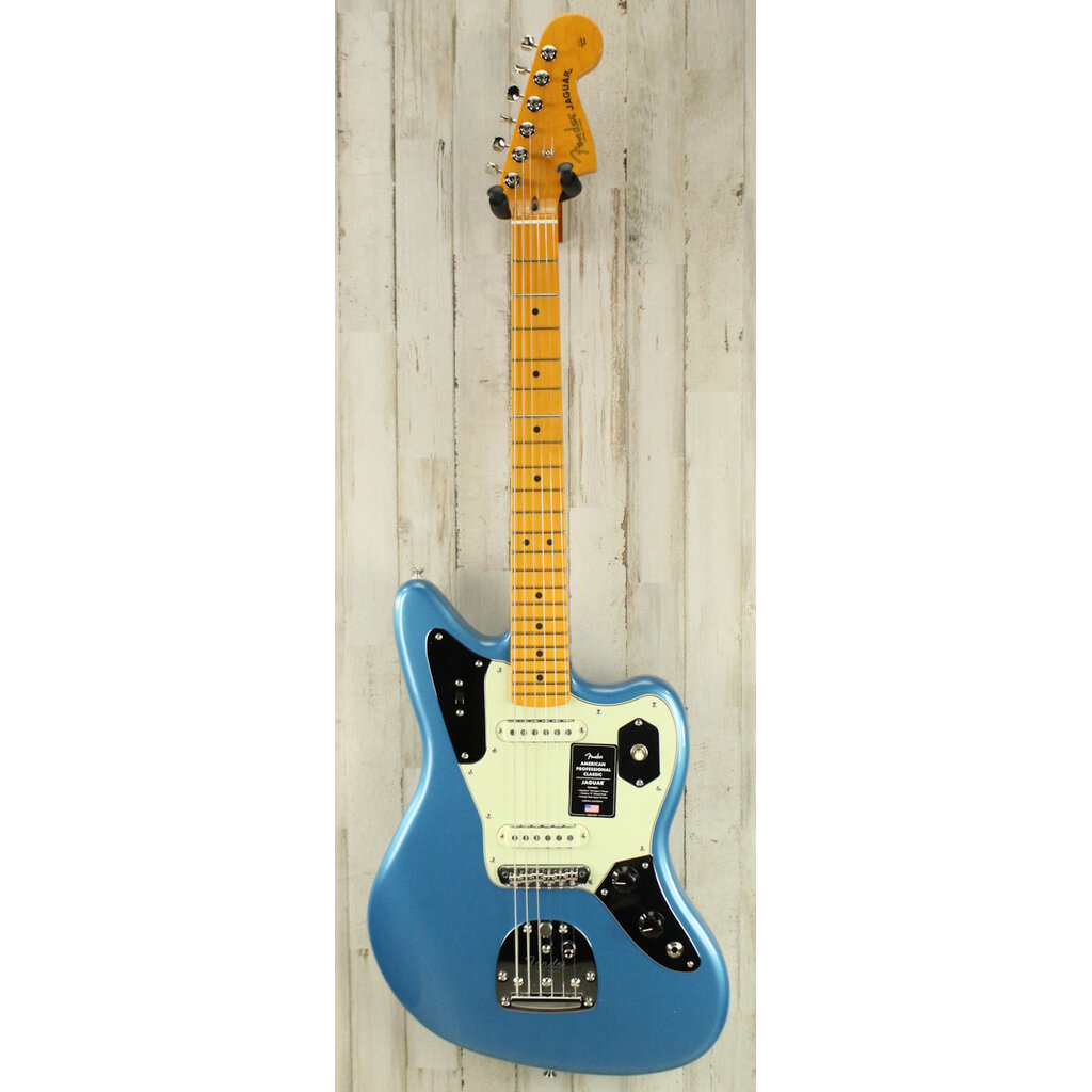 Fender DEMO Fender American Professional Classic Jaguar - Faded Lake Placid Blue (218)