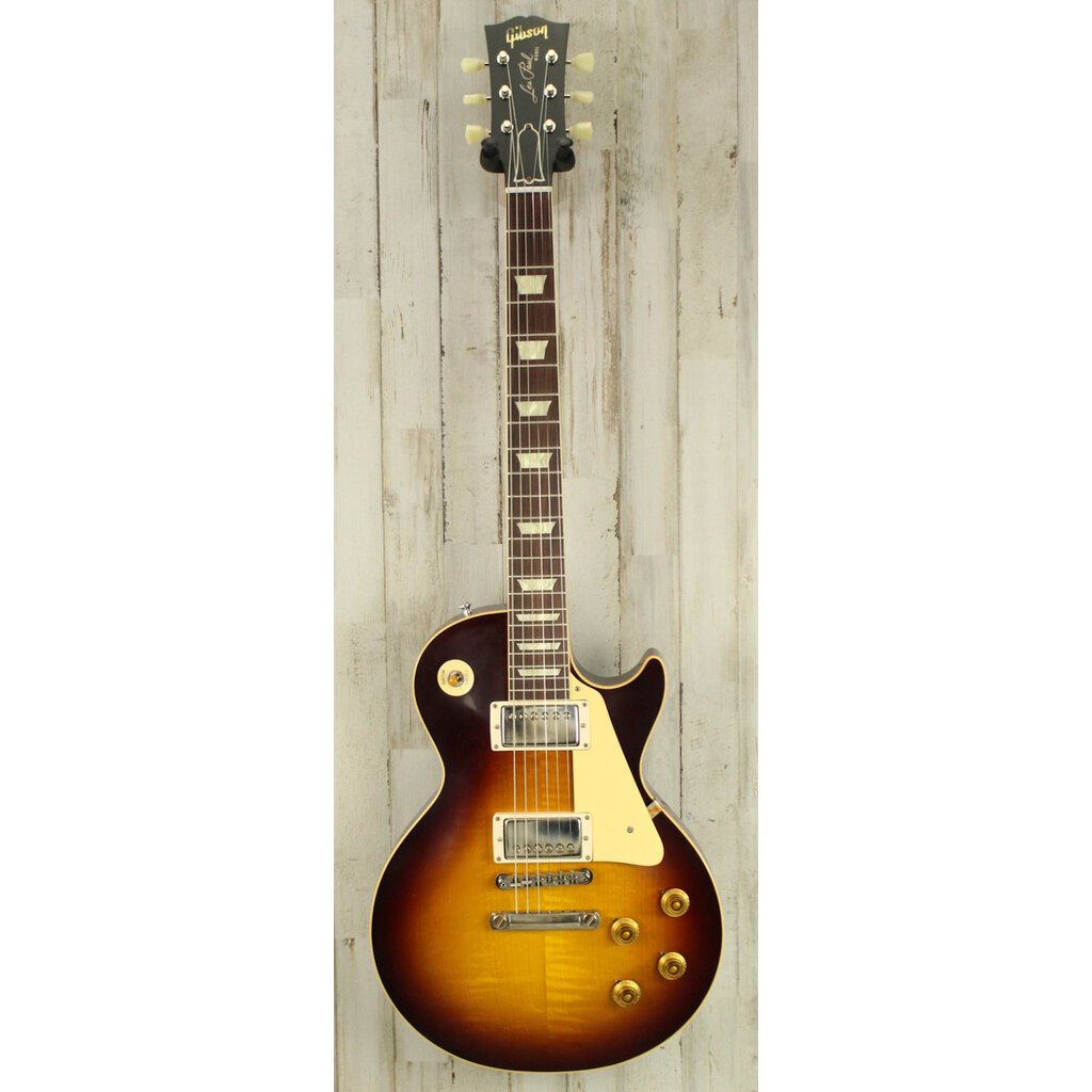 Gibson Custom DEMO Gibson Custom 1958 Les Paul Standard Reissue - Bourbon Burst VOS (096)