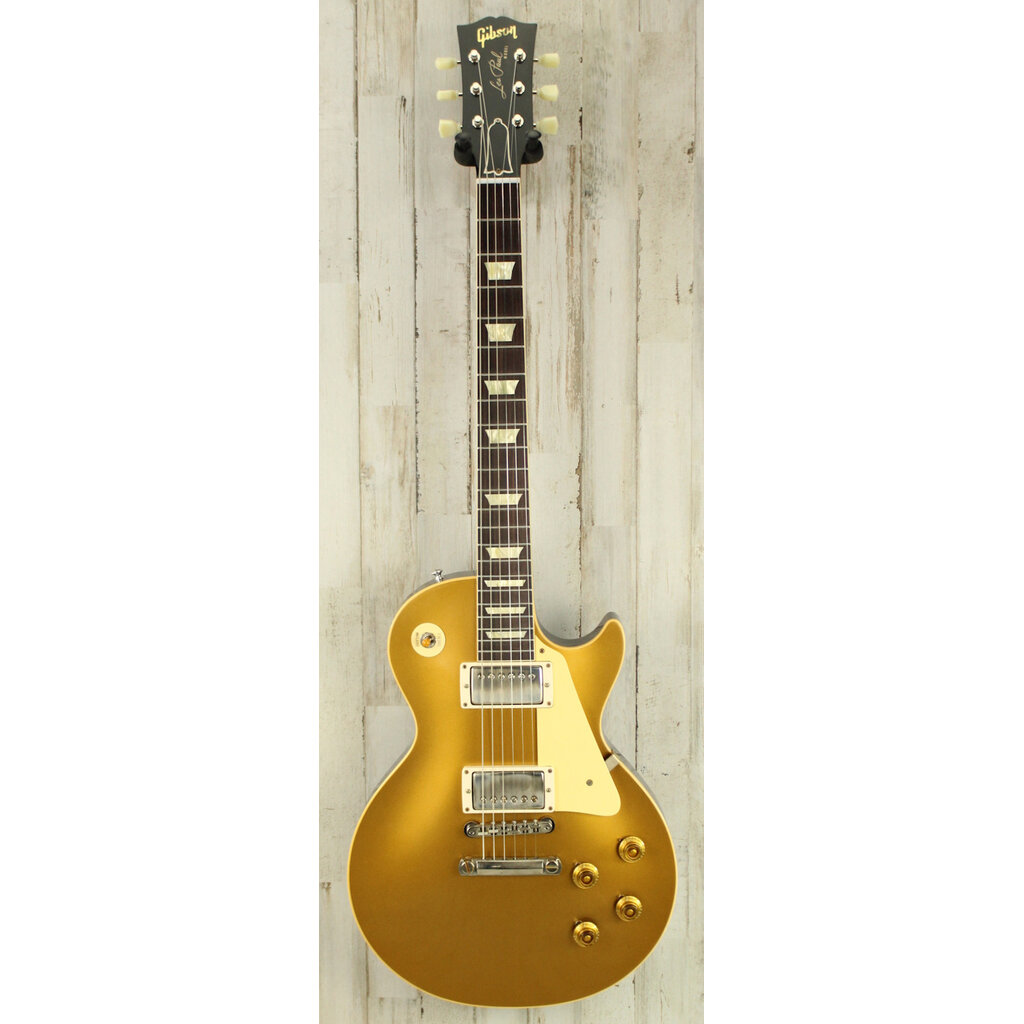 Gibson Custom DEMO Gibson Custom 1957 Les Paul Goldtop Darkback Reissue - Double Gold VOS (675)