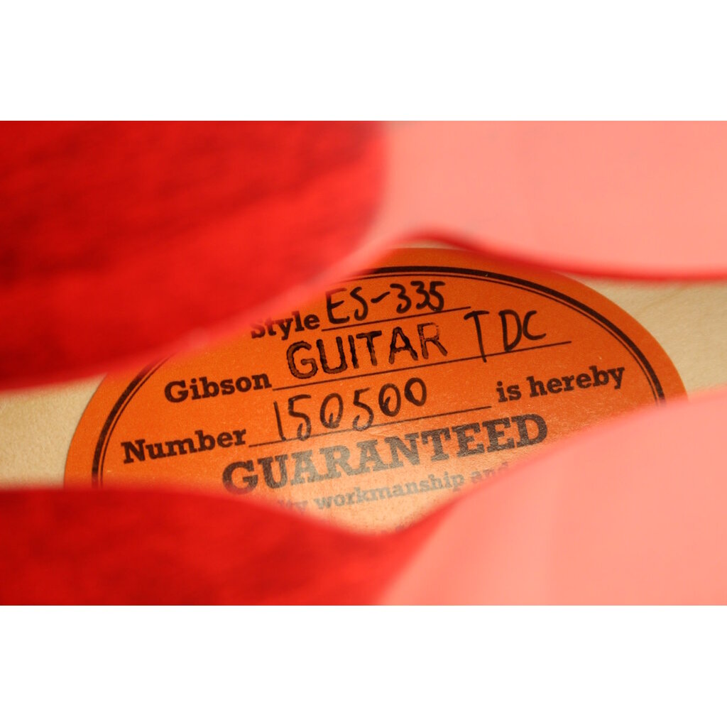 Gibson Custom DEMO Gibson Custom 1964 ES-335 Reissue - '60s Cherry VOS (500)