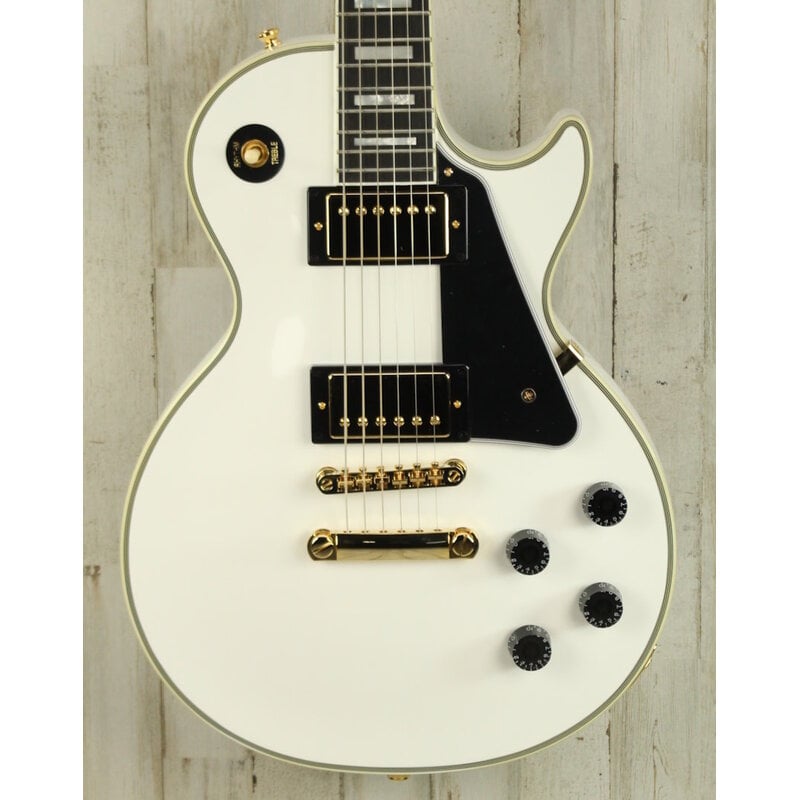 Epiphone DEMO Epiphone Les Paul Custom - Alpine White (959)