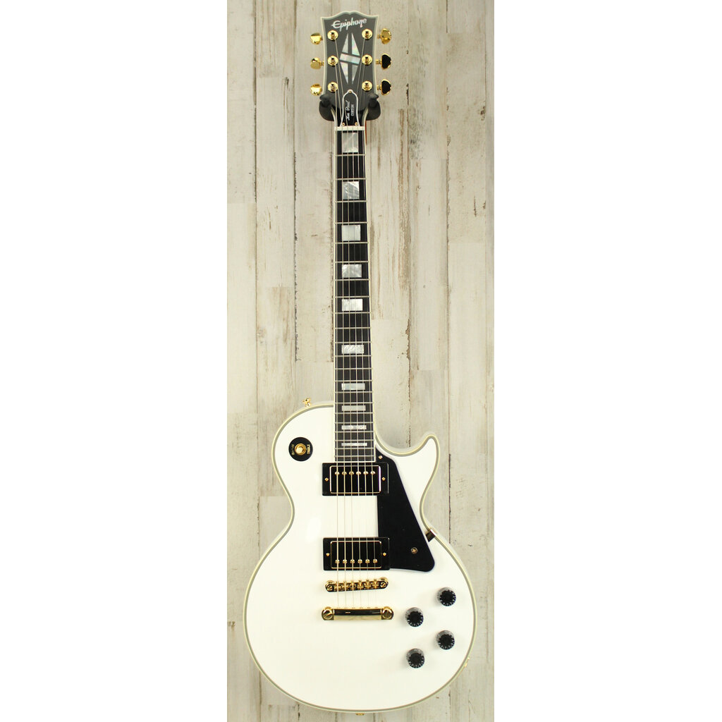 Epiphone DEMO Epiphone Les Paul Custom - Alpine White (959)