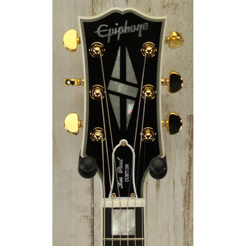Epiphone DEMO Epiphone Les Paul Custom - Alpine White (959)