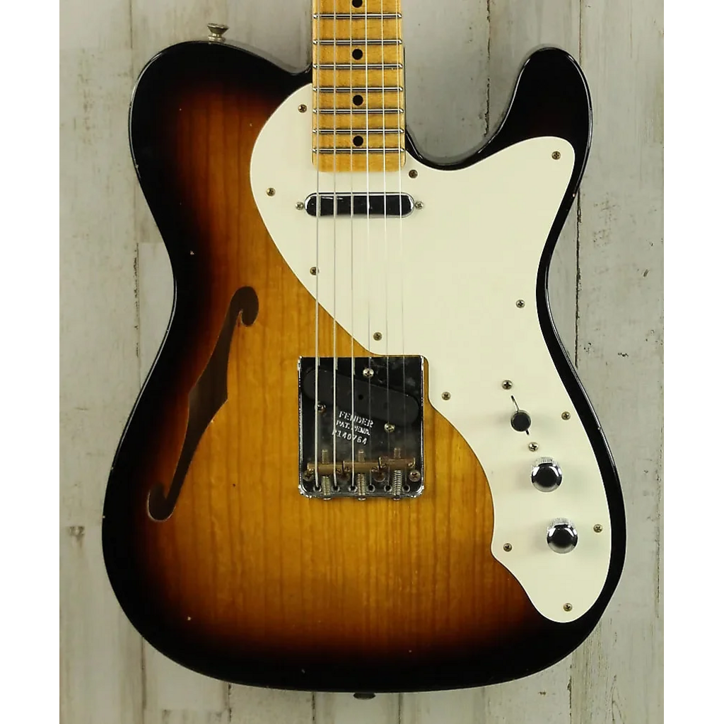 Fender USED Fender Custom Shop 50's Telecaster Thinline Journeyman Relic (764)