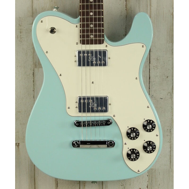 Fender DEMO Fender Kingfish Delta Day Telecaster Deluxe - Daphne Blue (099)