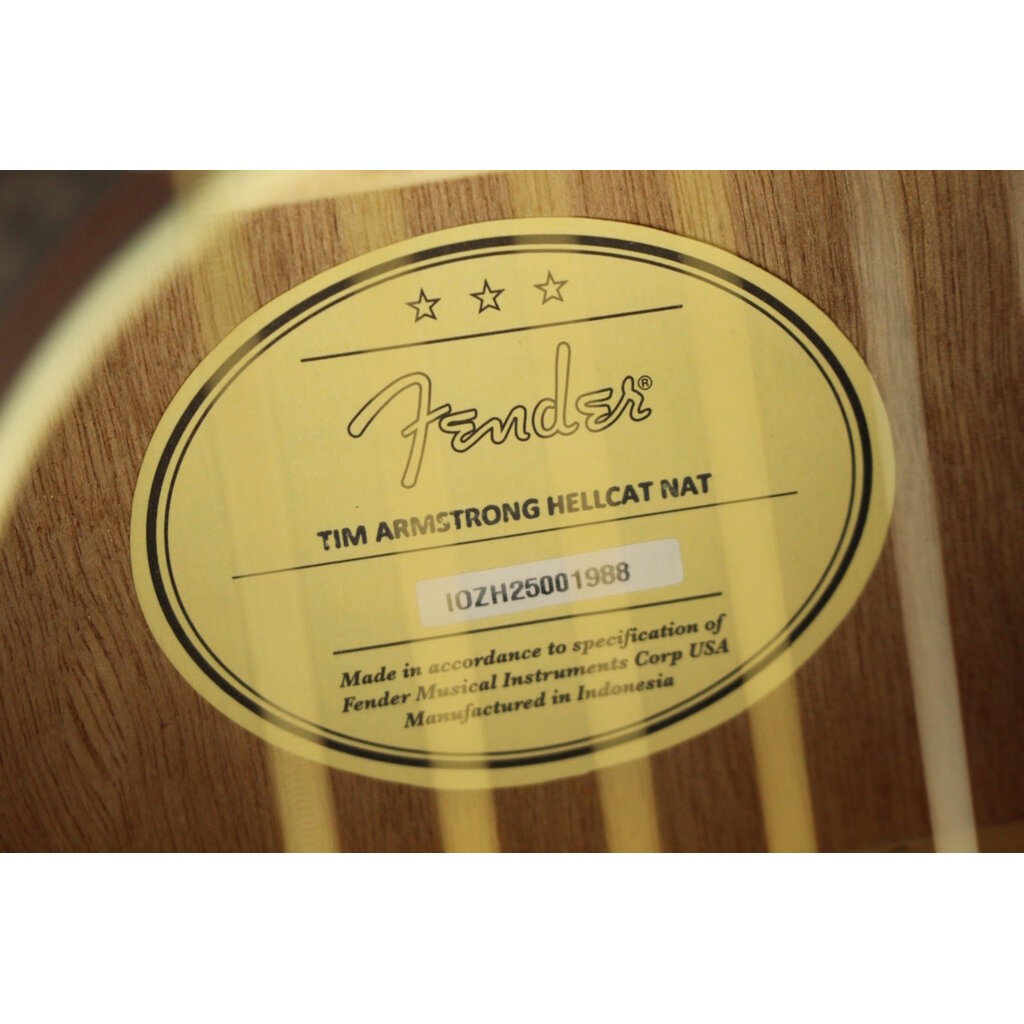 Fender DEMO Fender Tim Armstrong Hellcat - Natural (988)