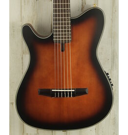 Ibanez DEMO Ibanez FRH10N Thinline Nylon Left Handed - Brown Sunburst (715)