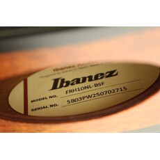 Ibanez DEMO Ibanez FRH10N Thinline Nylon Left Handed - Brown Sunburst (715)