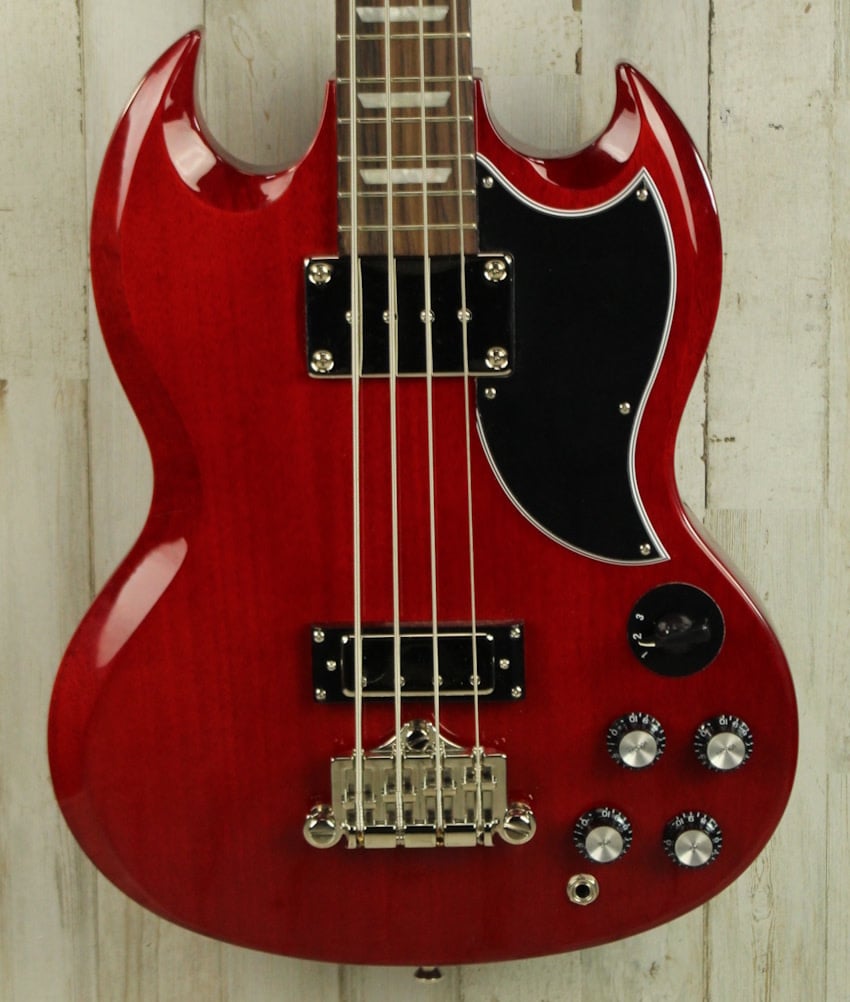 DEMO Epiphone EB-3 Bass - Cherry (803) - Mountain Music Exchange