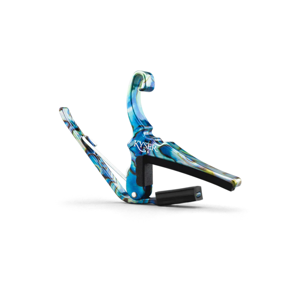 NEW Kyser KG6 Guitar Capo - Abalone