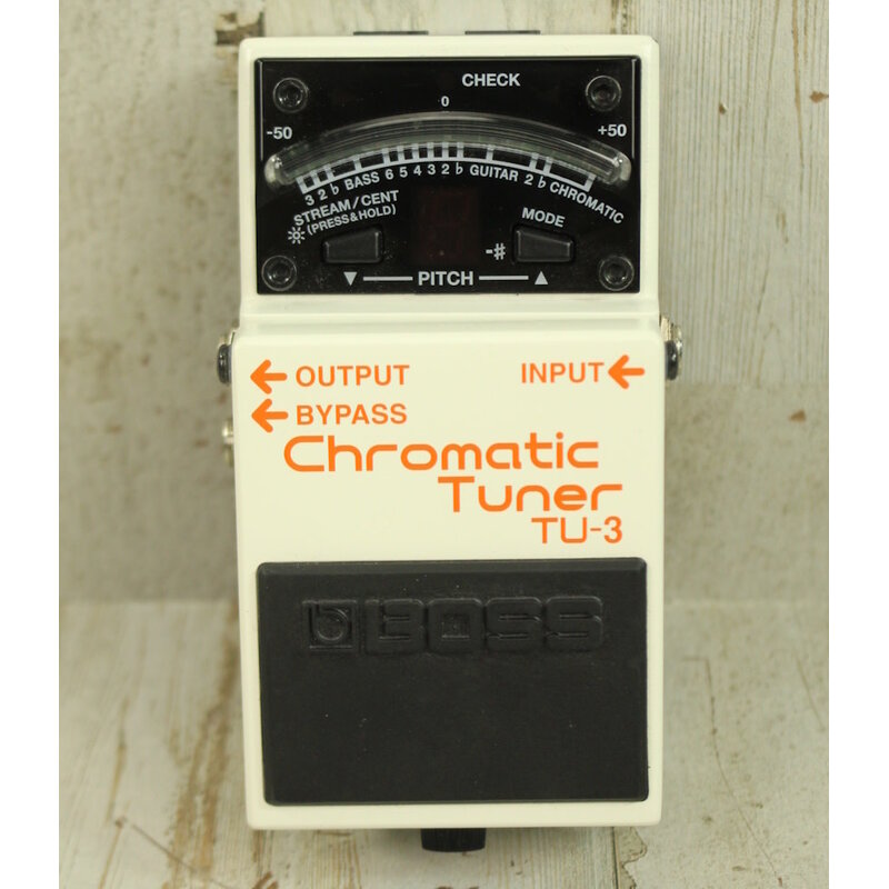 Boss USED Boss TU-3 Chromatic Tuner (030)