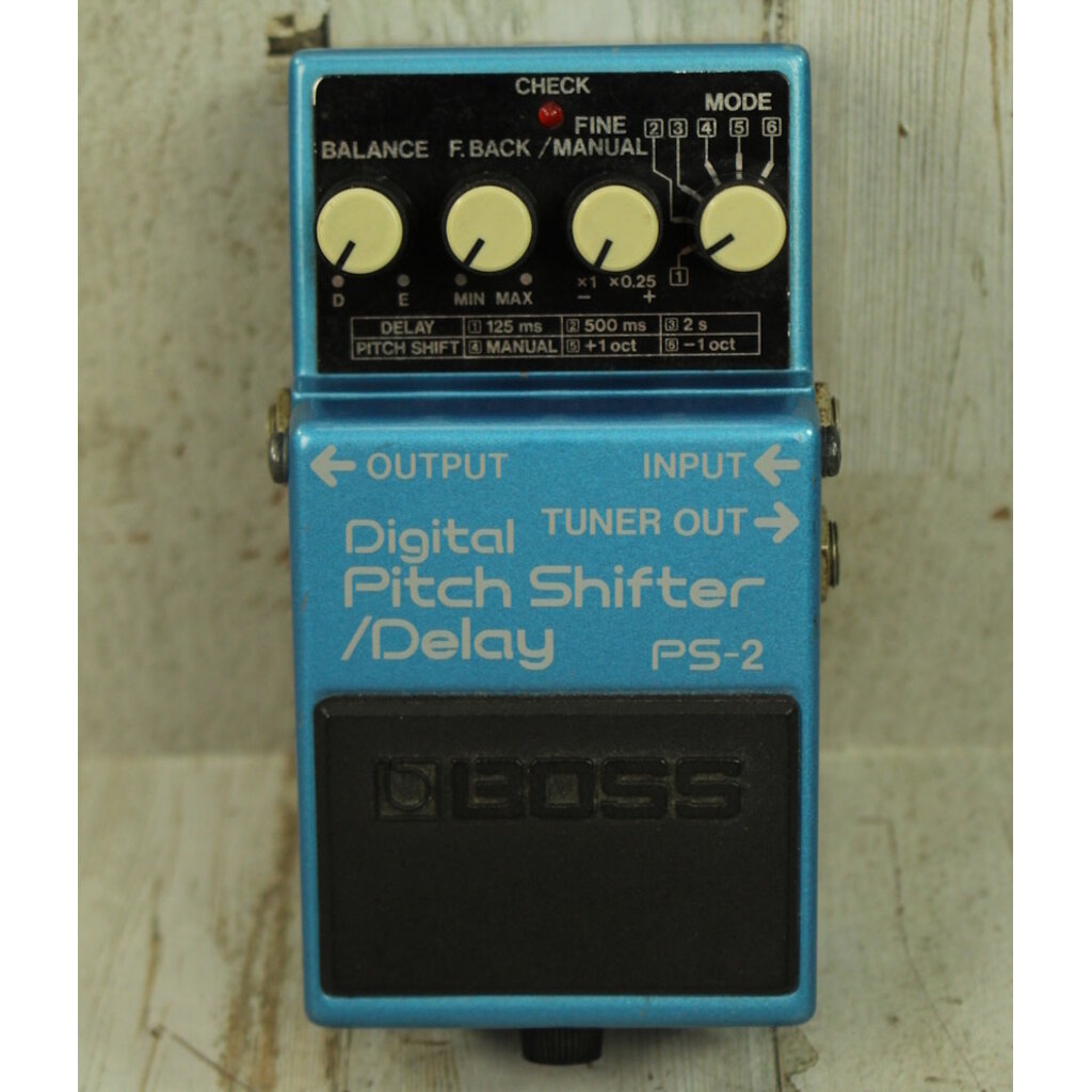 Boss USED Boss PS-2 Digital Pitch Shifter/Delay (010)
