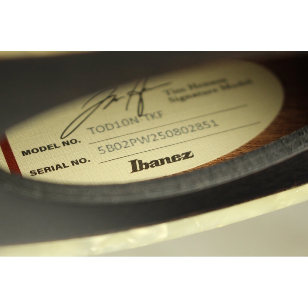 Ibanez DEMO Ibanez TOD10N Tim Henson Signature Nylon - Black (851)