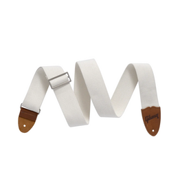 Gibson NEW Gibson The Canvas Guitar Strap - White
