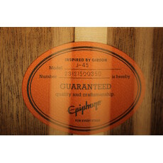 Epiphone DEMO Epiphone J-45 Standard - Aged Tri-Burst (350)