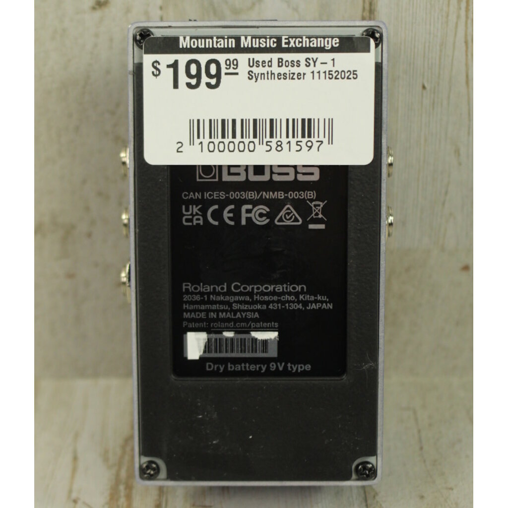 Boss USED Boss SY-1 Synthesizer (080)