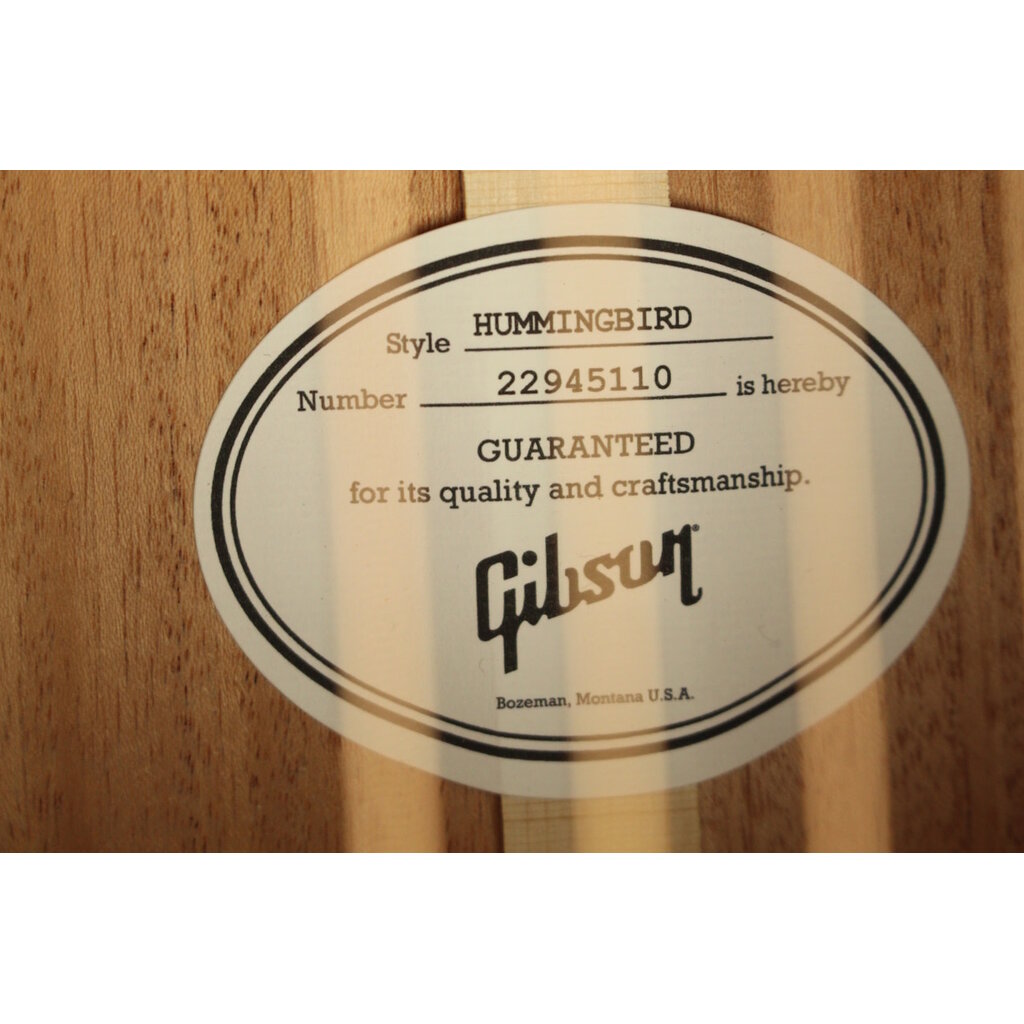 Gibson NEW Gibson Hummingbird - Vintage Cherry Sunburst (110)