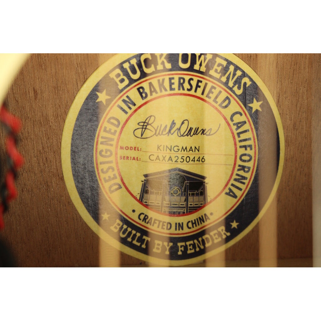 Fender DEMO Fender Buck Owens Kingman - Red/White/Blue (446)