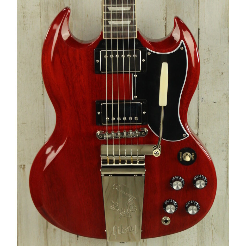 Gibson DEMO Gibson SG Standard '61 Maestro Vibrola - Vintage Cherry (143)