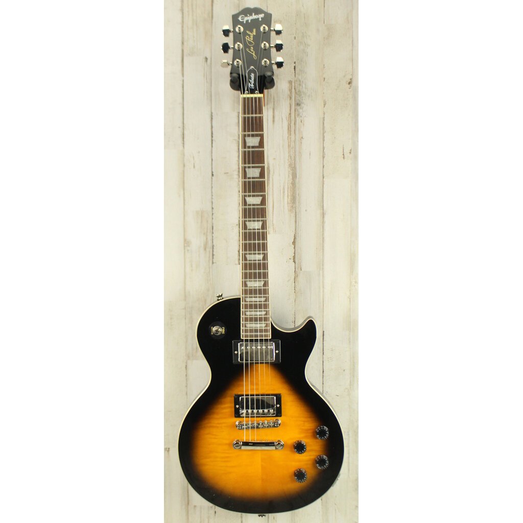 Epiphone DEMO Epiphone Les Paul Tribute Plus - Vintage Sunburst (469)
