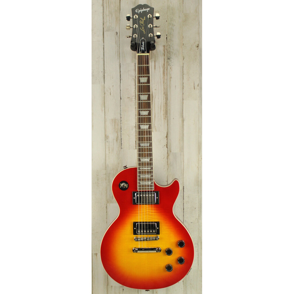 Epiphone DEMO Epiphone Les Paul Tribute Plus - Heritage Cherry Sunburst (273)